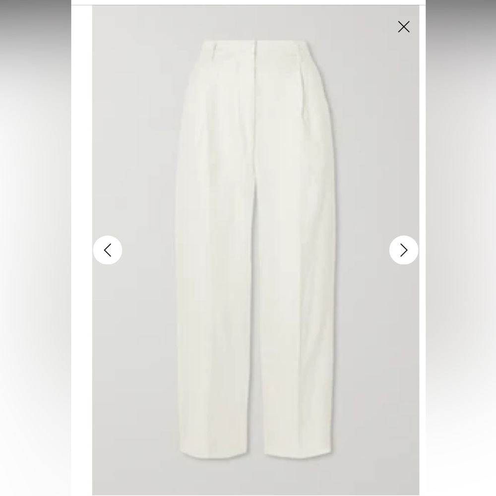 Remain Birger Christensen Paris linen tapered pants size XS/0